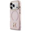 Etui Karl Lagerfeld IML K Head Logo      MagSafe do iPhone 17 Pro różowy